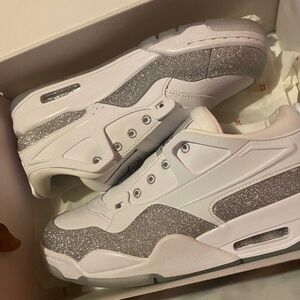 Womens LowTop Air Jordan 4’s